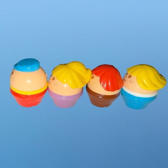 Vintage Little Tikes Toddle Tots Caucasian Family Dad,Mom,Son Daughter Figures - Picture 3 of 6